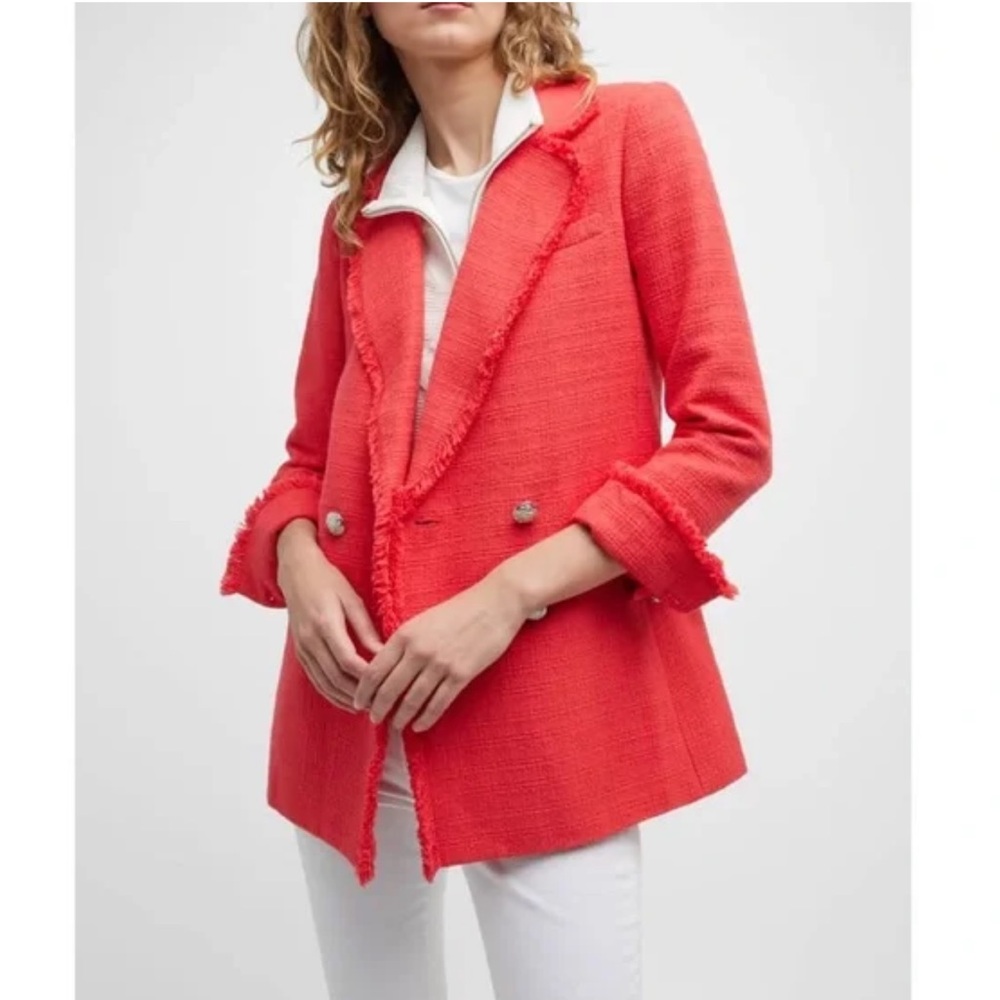 Veronica Beard Nayeli Dickey Jacket in
Watermelon